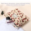 Unique Bargains Women's Floral Zipper Flower Makeup Bags and Organizers 1 Pc - 3 of 4