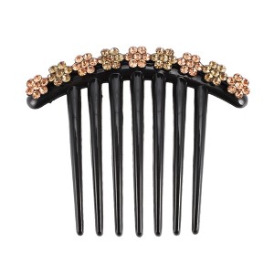 Unique Bargains Women's Flower Shape Hair Insert Comb 1 Pc - 1 of 3