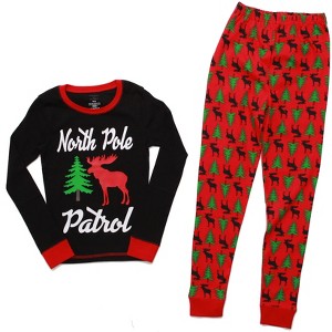 Prince Of Sleep Boys Printed Pajama Sets - Snug Fitting Cotton PJ Tops & Bottoms for Boys - 1 of 3