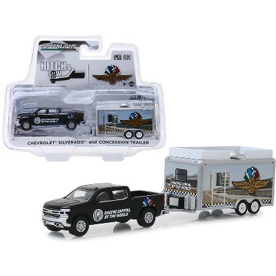 toy pickup truck and trailer