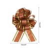 Unique Bargains Christmas Wedding Gift Wrapping Large Pull Bow 10 Pcs - 2 of 4