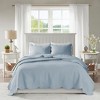 PAGED Comforter Set, 3 Piece Reversible Bedding Set, Scalloped Edge Quilt Set with 1 Quilt and 2 Matching Shams - 2 of 4