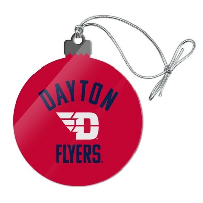 University of Dayton Official Logo Acrylic Christmas Tree Holiday Ornament
