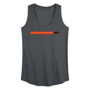 Women's - TRON Ares - Tron Motorcyle Bike Graphic Racerback Tank - 1 of 4