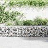 VidaXL Gabion Wall with Covers Galvanized Steel 118.1"x11.8"x19.7" - 3 of 4