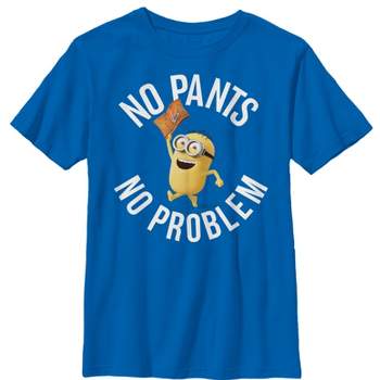 Boy's Despicable Me Minion No Pants Party T-Shirt