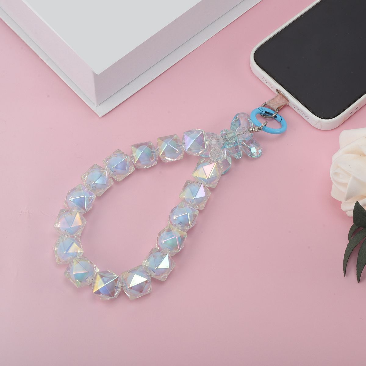 Unique Bargains Colorful Bow Phone Charm 1 Pc - thumbnail 7