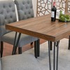 NicBex Dining Room Table Set for 4 Kitchen Table Chairs Set with Wooden Tabletop and 4 Upholstered Chairs for Kitchen - 3 of 4