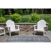 Liora Manne Carmel  Indoor/Outdoor Rug  Navy.. - 2 of 4