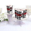 Big Dot of Happiness Lumberjack - Channel the Flannel - Buffalo Plaid Party Favor Popcorn Treat Boxes - Set of 12 - 3 of 4
