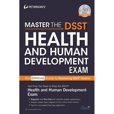 Master the Dsst Health and Human Development Exam - by  Peterson's (Paperback)