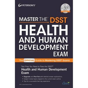 Master the Dsst Health and Human Development Exam - by  Peterson's (Paperback) - 1 of 1