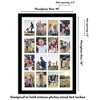 Americanflat 18x26 Collage Picture Frame, Use as (16) 4x6 Picture Frame Openings or One 18x26 Photo Frame, Engineered Wood, Polished Plexiglass, Black - 2 of 4