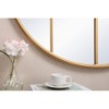 Elegant Lighting Metal windowpane mirror 36 inch in x 36 inch in Brass - 4 of 4