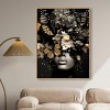 Art Remedy Butterfly Golden Goddess Gold Fashion Wall Art Framed - 2 of 4