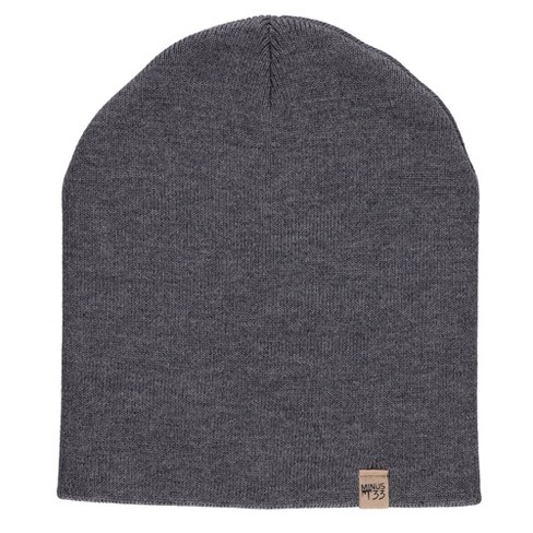 Minus33 Merino Wool Midweight - Ridge Cuff Beanie 100% Merino Wool Dark  Brown : Target