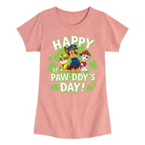 Girls' - Nickelodeon - Paw Patrol Fitted Short Sleeve Graphic T-Shirt - 1 of 4