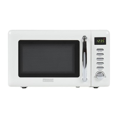 BLACK+DECKER 0.7-cu ft 700-Watt Countertop Microwave (Stainless Steel) in  the Countertop Microwaves department at