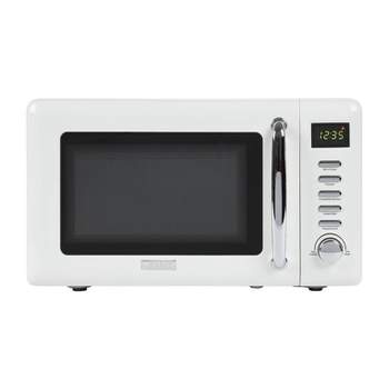 Kitchen Office Home Mini Microwave Oven Digital Countertop Red Black White  Small