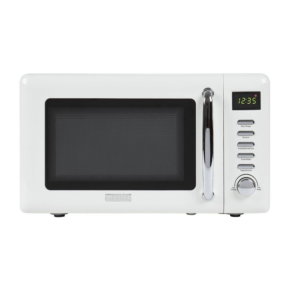 Photos - Toaster Haden Heritage 700W 0.7 cu ft Countertop Microwave Oven - Ivory 