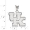 Black Bow Jewelry 14k White Gold Kentucky Wildcats NCAA Medium Pendant - 2 of 3
