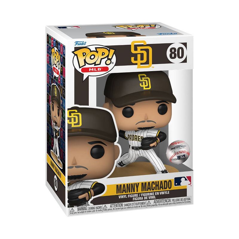 Funko POP! MLB: San Diego Padres - Manny Machado (Home Jersey), 2 of 5