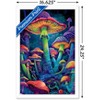 Trends International Simonetta Zambelli - Psychedelic Mushrooms Framed Wall Poster Prints - 3 of 4