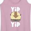 Women's - Avatar: The Last Airbender - Cute Appa Yip Yip Graphic Racerback Tank - 2 of 4