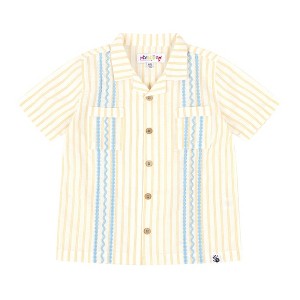 Mixed Up Clothing Boys Bordado Short Sleeve Button Down Shirt - 1 of 4