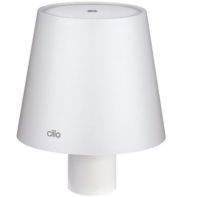 CILIO "Luce" LED Bottle Lamp, black, 5.25" x 4.25" dia.