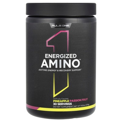 Rule One Proteins Energized Amino, Pineapple Passion Fruit, 9.52 oz (270 g)