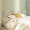 vidaXL Metal Headboard, White, 76" - 2 of 4
