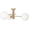 Artcraft Lighting Bonita 3 - Light Semi-Flush Mount in  Brass - 4 of 4