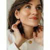 4-Pair Gold Plated Ear Cuffs - Hypoallergenic Clip-On Cartilage Earrings (Silver/Gold), Non-Tarnish Fake Ear Jewelry Set - 3 of 4