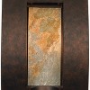 Franklin Iron Works Framed Slate 16" High Modern Outdoor Wall Light Fixture Mount Porch House Exterior 3-Light Weatherproof Bronze Finish Metal - 3 of 4