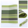 REGALWOVEN PVC Dining Table Indoor Outdoor Washable Placemats 18 x 12 Inch 6 Pcs - 2 of 4