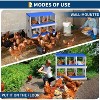 Chicken Nesting Boxes Galvanized Steel Rustproof Egg Laying Box with Egg Collection Systems, Hen Eggs Laying Box, for Chicken House/Duck House/Hen - 3 of 4