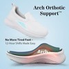 TIME HOLLOW Slip-Resistant Lightweight Arch Support Nursing Shoes - 3 of 3