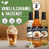 Syruvia Coffee Flavors Variety Pack: Vanilla, Caramel & Hazelnut 25.4 fl oz Syrup - 2 of 4