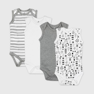 sleeveless baby bodysuit