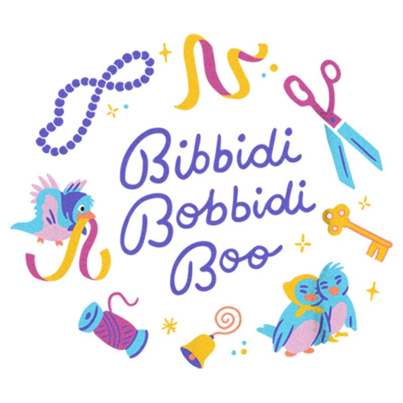 Boy's Cinderella Bibbidi Bobbidi Boo Birds T-Shirt, 2 of 5