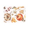 C&F Home Watercolor Pumpkin Placemats Set of 6, 13" x 19" - 3 of 4