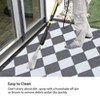 Outdoor Rug for Patio Reversible, Plastic Straw Rug Waterproof Camping Rug Portable - 3 of 4