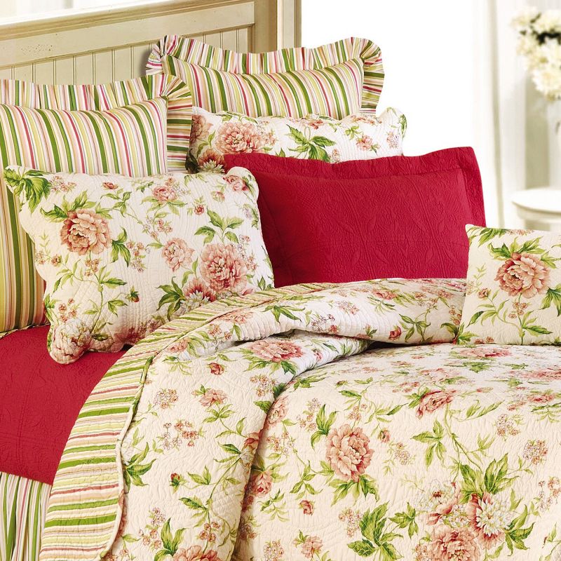 C&F Home Pink Brianna Quilt, 2 of 4