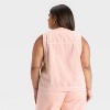 Women's Denim Tie-Front Utility Vest - Universal Thread™ - 2 of 3