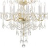 Crystorama Lighting Traditional Crystal 15 - Light Chandelier in  Polished Brass - 4 of 4