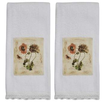 Park Designs Antiquarian Blooms Hand Towel Set of 2