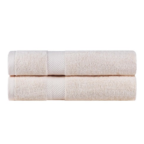 Luxury Cotton Solid Medium Weight Bath Towel Set by Blue Nile Mills - image 1 of 4