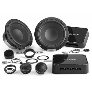 Audison AVK 6A P II 6.5" 2-Way Kit: AV1.1 II Tweeters, AV 6.5P II Midrange, and AVCX 2P TW crossover - 1 of 4
