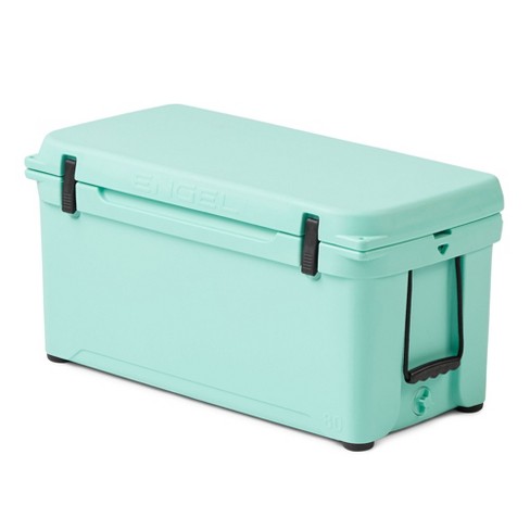 Engel 74 Quart 75 Can Portable Lightweight Durable Insulated Airtight Ice  Cooler Chest With Carry Handles For Outdoor Camping Activities, Seafoam :  Target